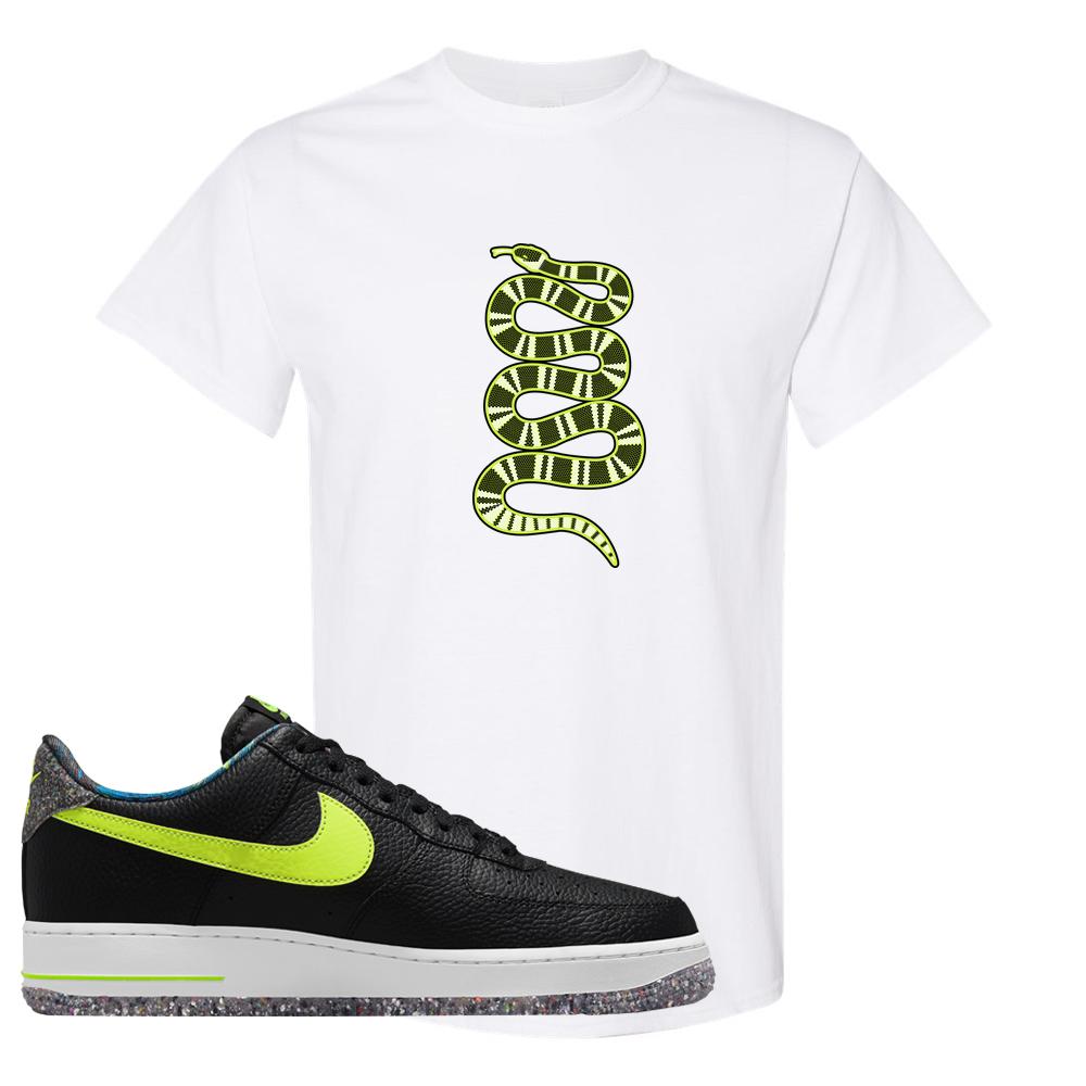 Air Force 1 Low Volt Grind T Shirt | Coiled Snake, White