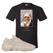 Yeezy 500 Taupe Light T Shirt | God Told Me, Black