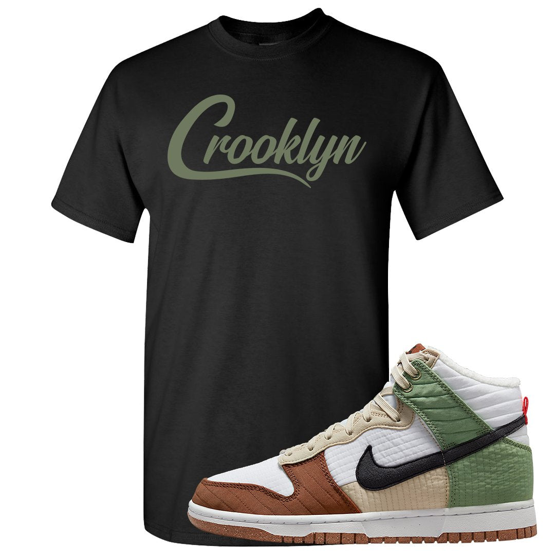 Toasty High Dunks T Shirt | Crooklyn, Black