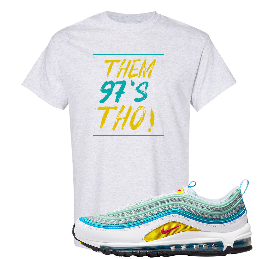 Spring Floral 97s T Shirt | Them 97's Tho, Ash