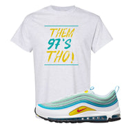 Spring Floral 97s T Shirt | Them 97's Tho, Ash