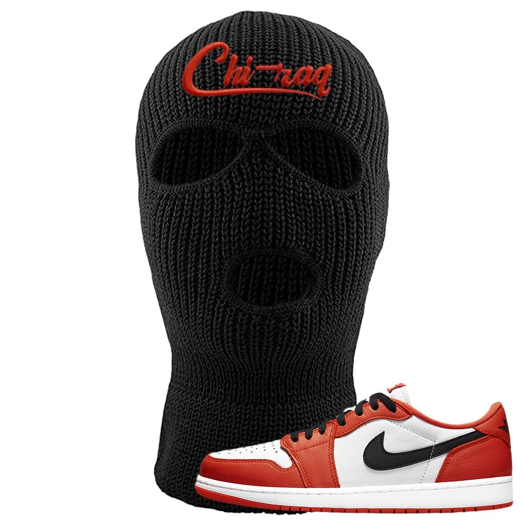 Starfish OG Low 1s Ski Mask | Chiraq, Black