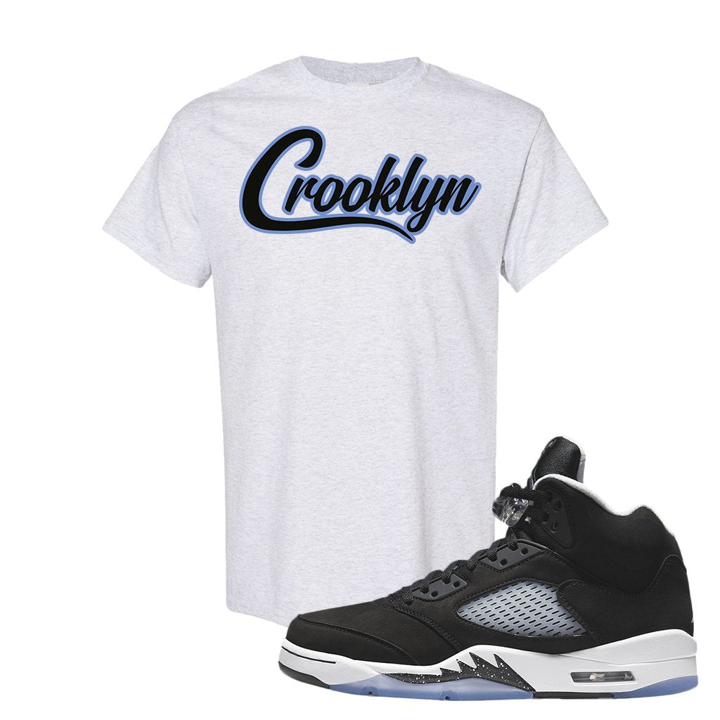 Oreo Moonlight 5s T Shirt | Crooklyn, Ash