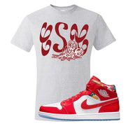 Barcelona Sweater Mid 1s T Shirt | Certified Sneakerhead, Ash