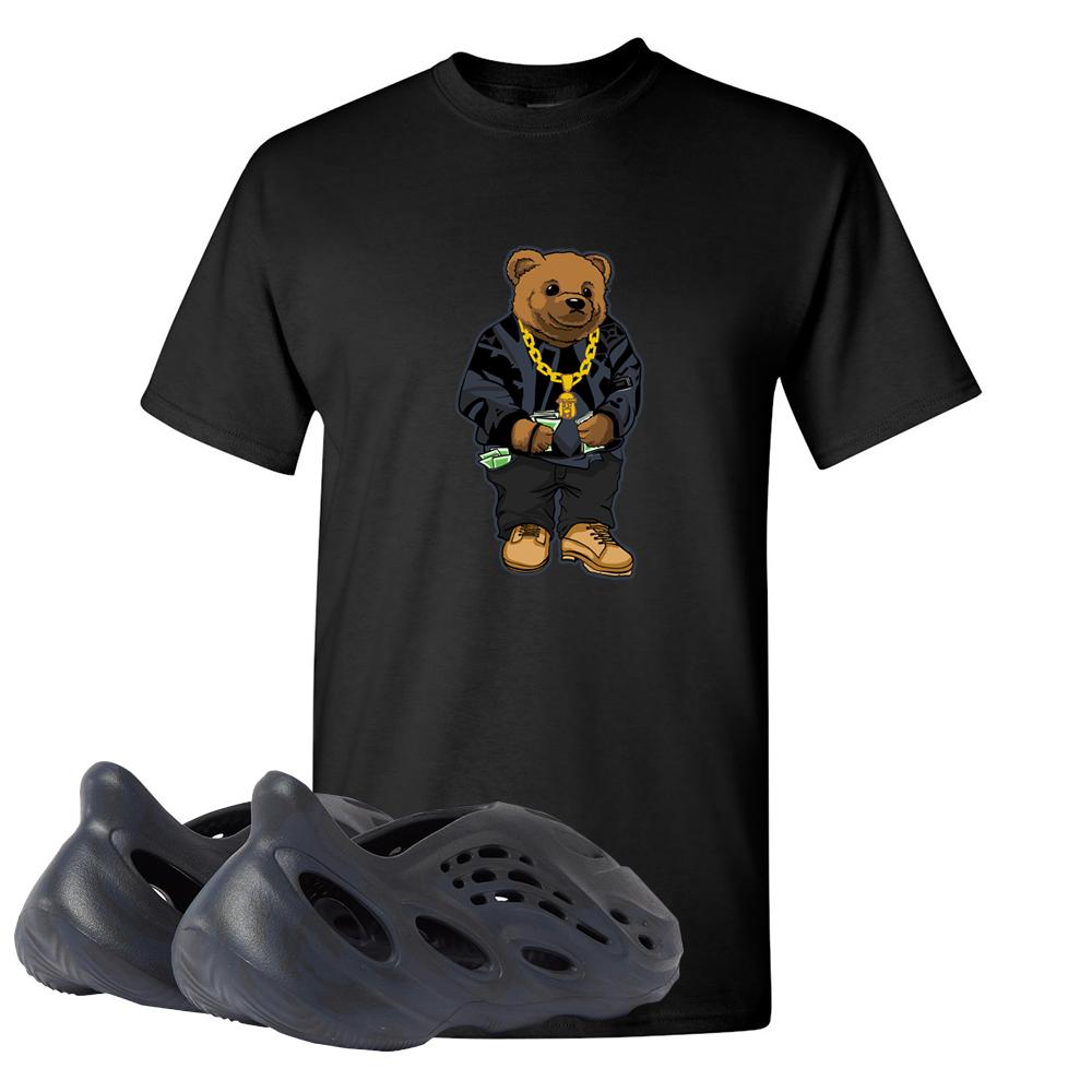 Yeezy Foam Runner Mineral Blue T Shirt | Sweater Bear, Black