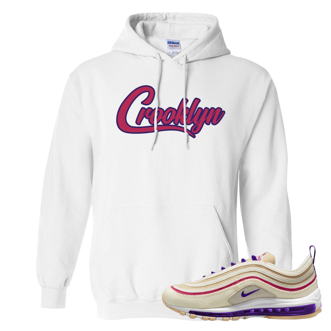 Sprung Sail 97s Hoodie | Crooklyn, White