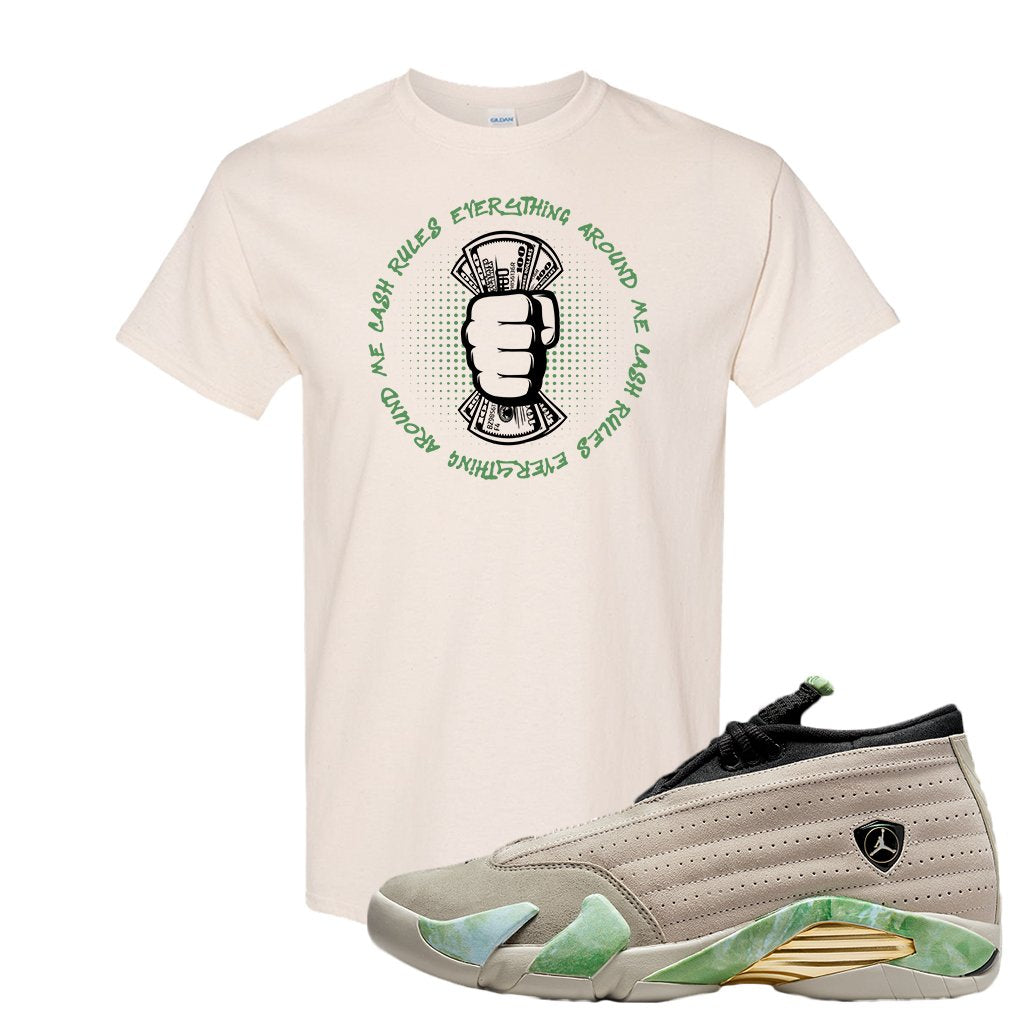 Fortune Low 14s T Shirt | Cash Rules Everything Around Me, Natural