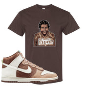 Light Chocolate High Dunks T Shirt | Escobar Illustration, Chocolate