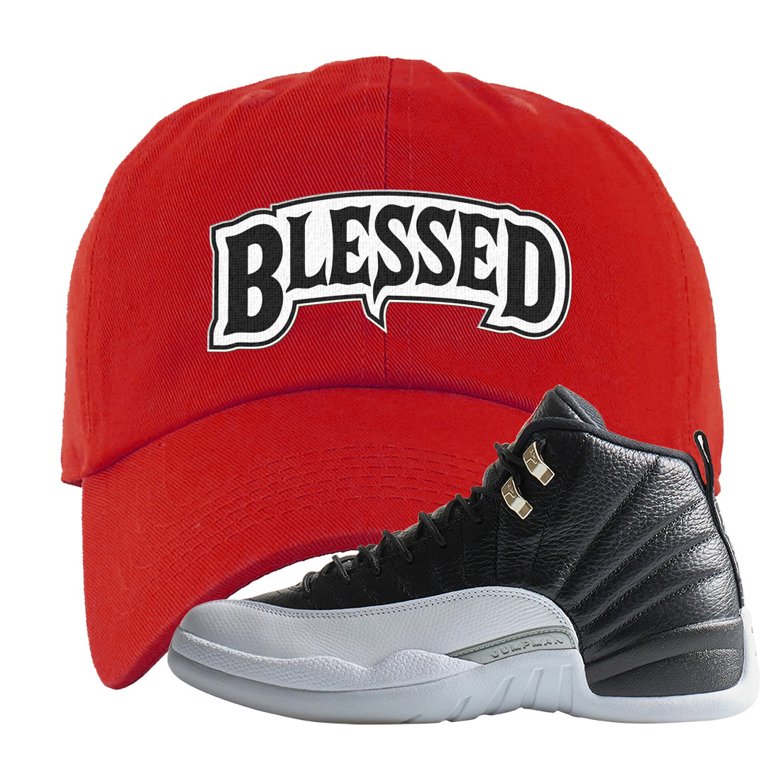 Playoff 12s Dad Hat | Blessed Arch, Red