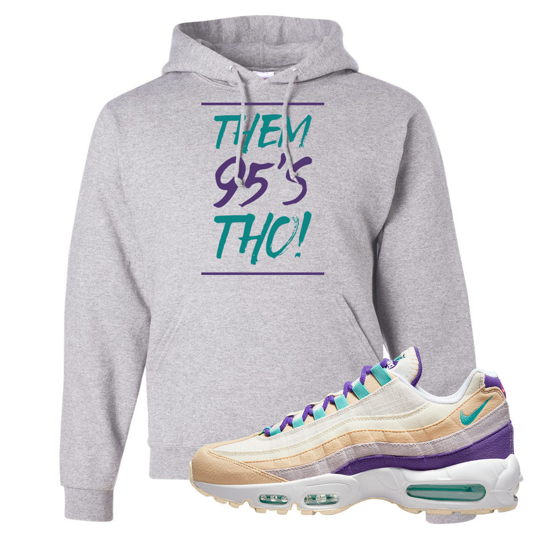 Sprung Natural Purple 95s Hoodie | Them 95's Tho, Ash