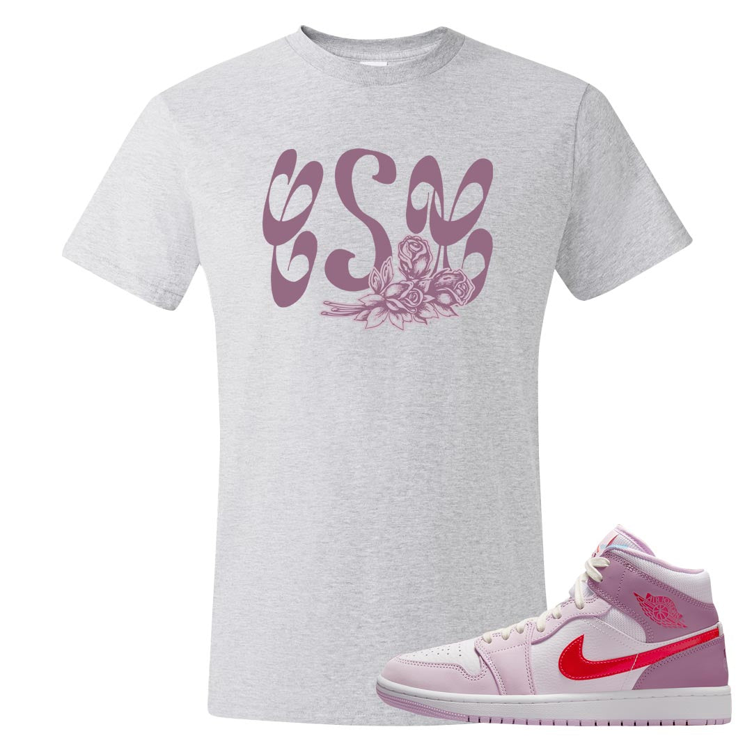 Valentine's Day Mid 1s T Shirt | Certified Sneakerhead, Ash