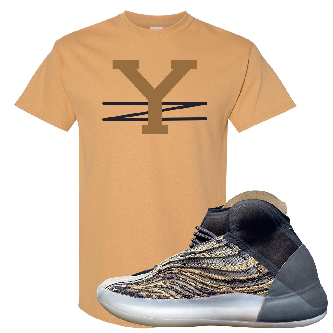 Amber Tint Quantums T Shirt | YZ, Old Gold