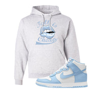 Aluminum High Dunks Hoodie | Talk Lips, Ash