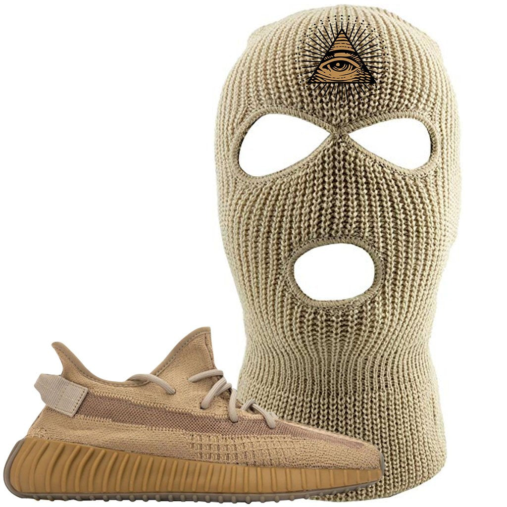 Earth v2 350s Ski Mask | All Seeing Eye, Khaki