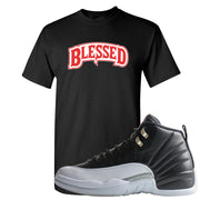 Playoff 12s T Shirt | Blessed Arch, Black