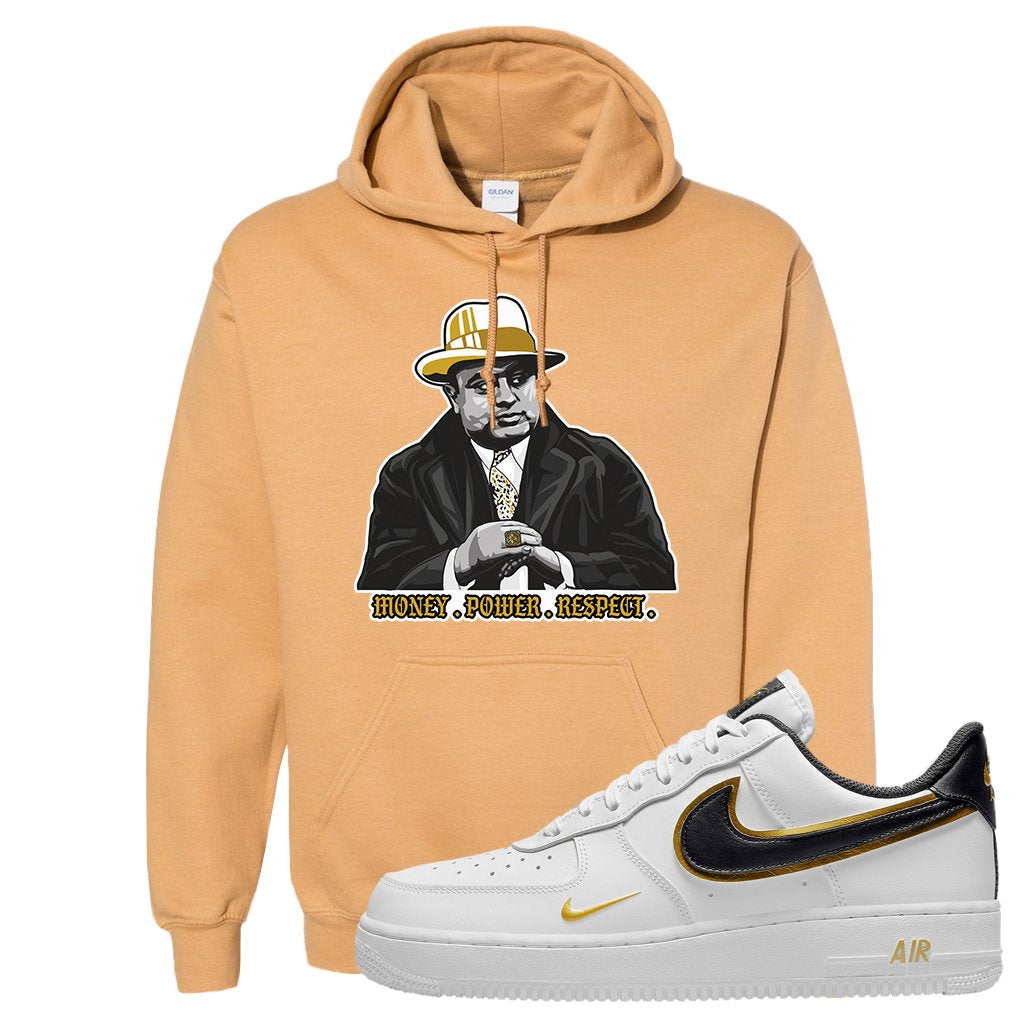 Air Force 1 Low White Gold Hoodie | Capone Illustration, Old Gold