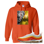 Club Orange Yellow 97s Hoodie | Miguel, Orange