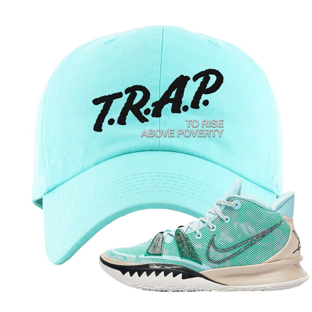 Copa 7s Dad Hat | Trap To Rise Above Poverty, Diamond Blue