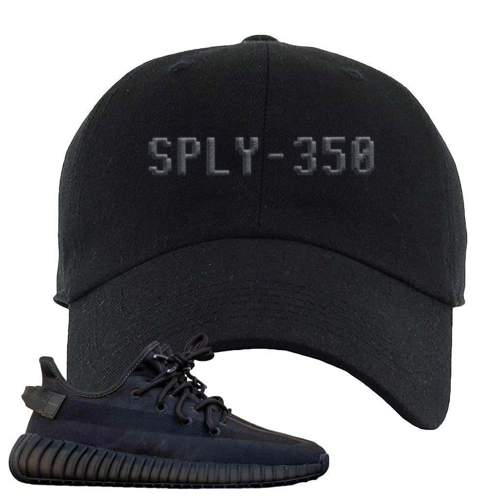 Yeezy Boost 350 v2 Mono Cinder Dad Hat | Sply-350, Black