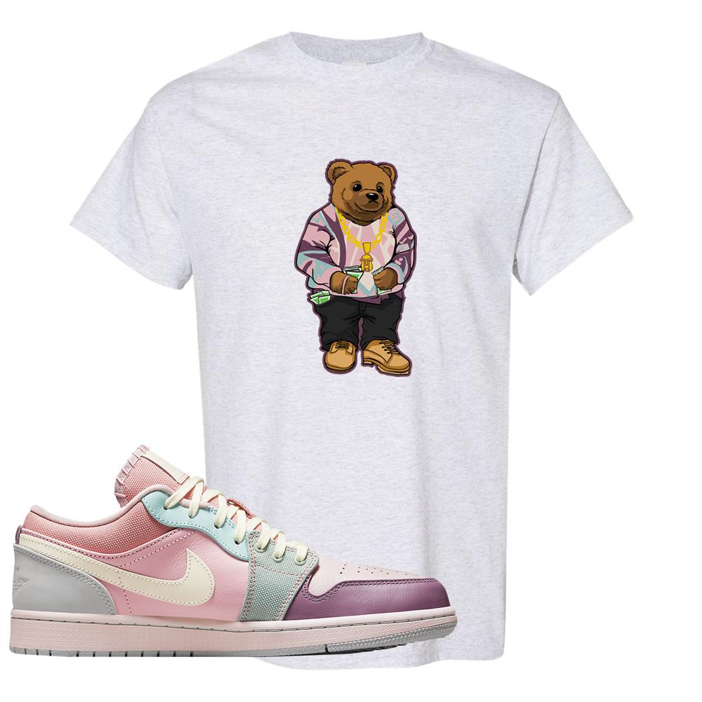 Air Jordan 1 Low Pastel T Shirt | Sweater Bear, Ash