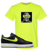 Air Force 1 Low Volt Grind T Shirt | Thupreme, Safety Green