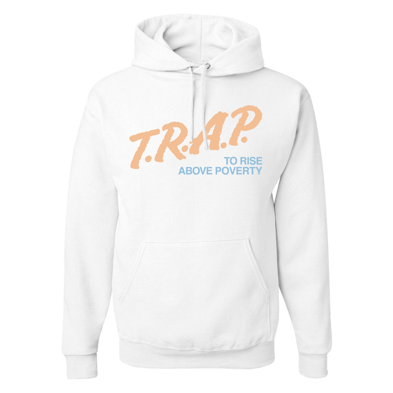 Hyperspace 350s Hoodie | Trap To Rise Above Poverty, White