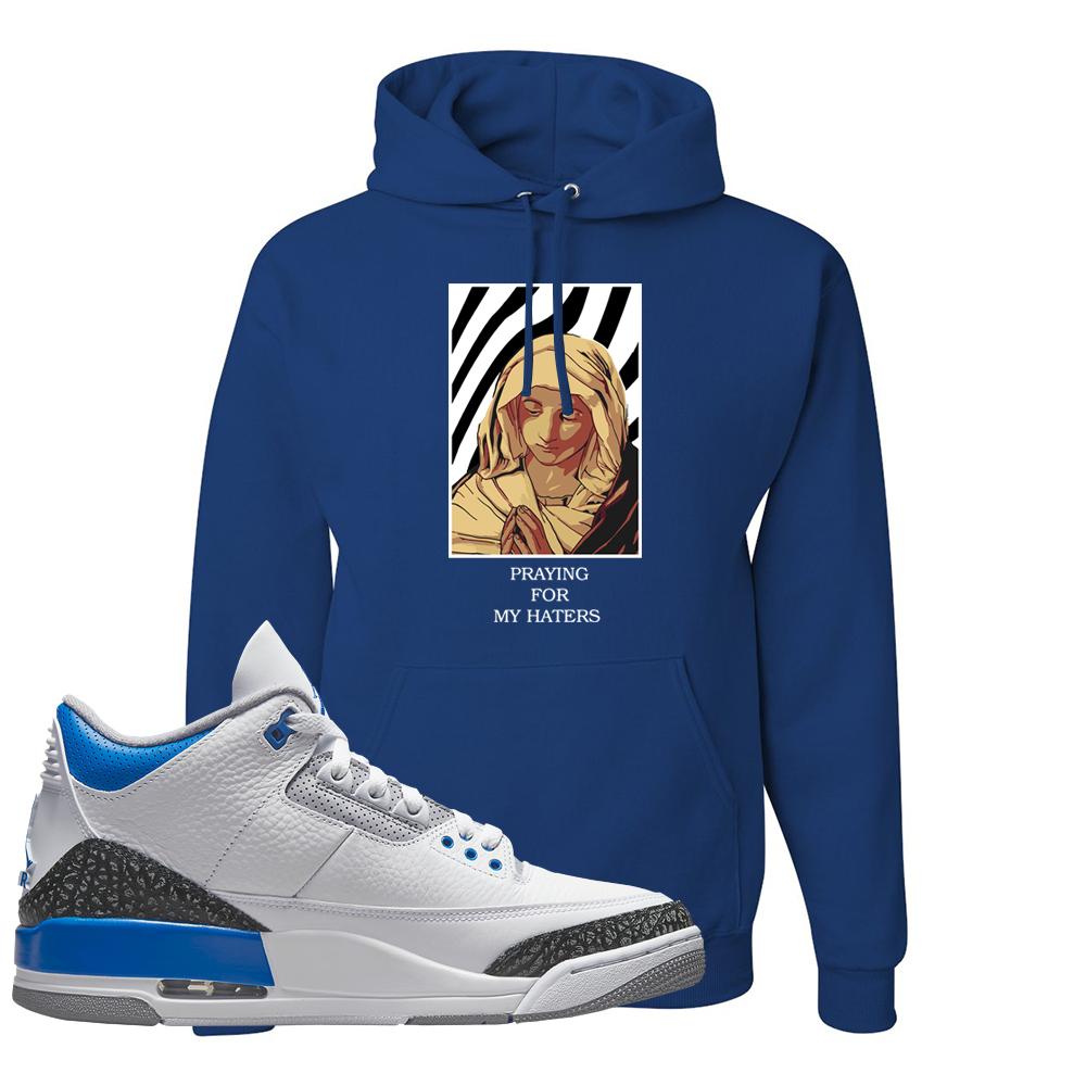 Racer Blue 3s Hoodie | God Told Me, Royal