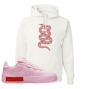 Air Force 1 Low Fontanka Hoodie | Coiled Snake, White