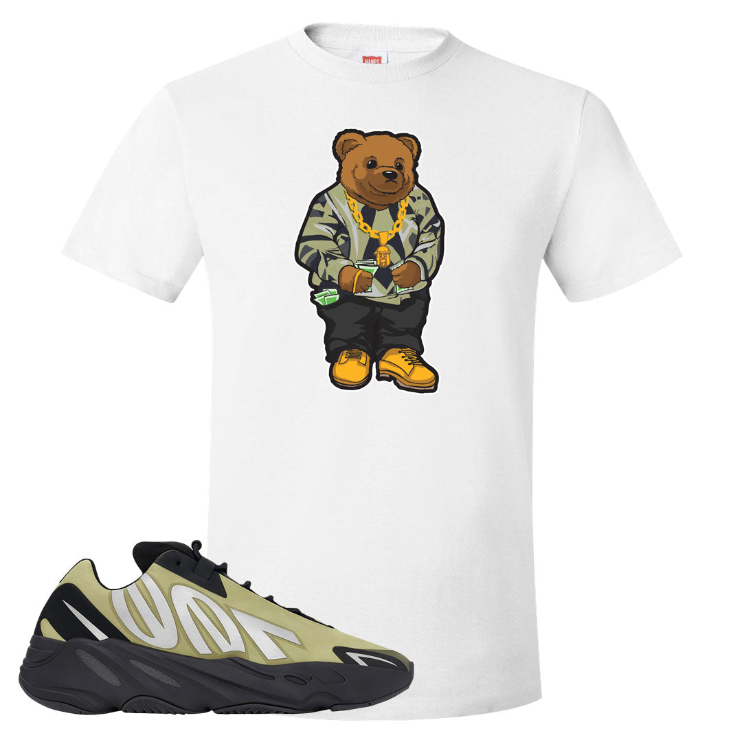 Resin MNVN 700s T Shirt | Sweater Bear, White