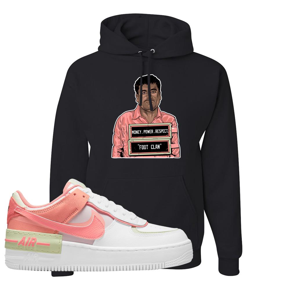 Air Force 1 Low Shadow Magic Ember Hoodie | El Chapo Illustration, Black