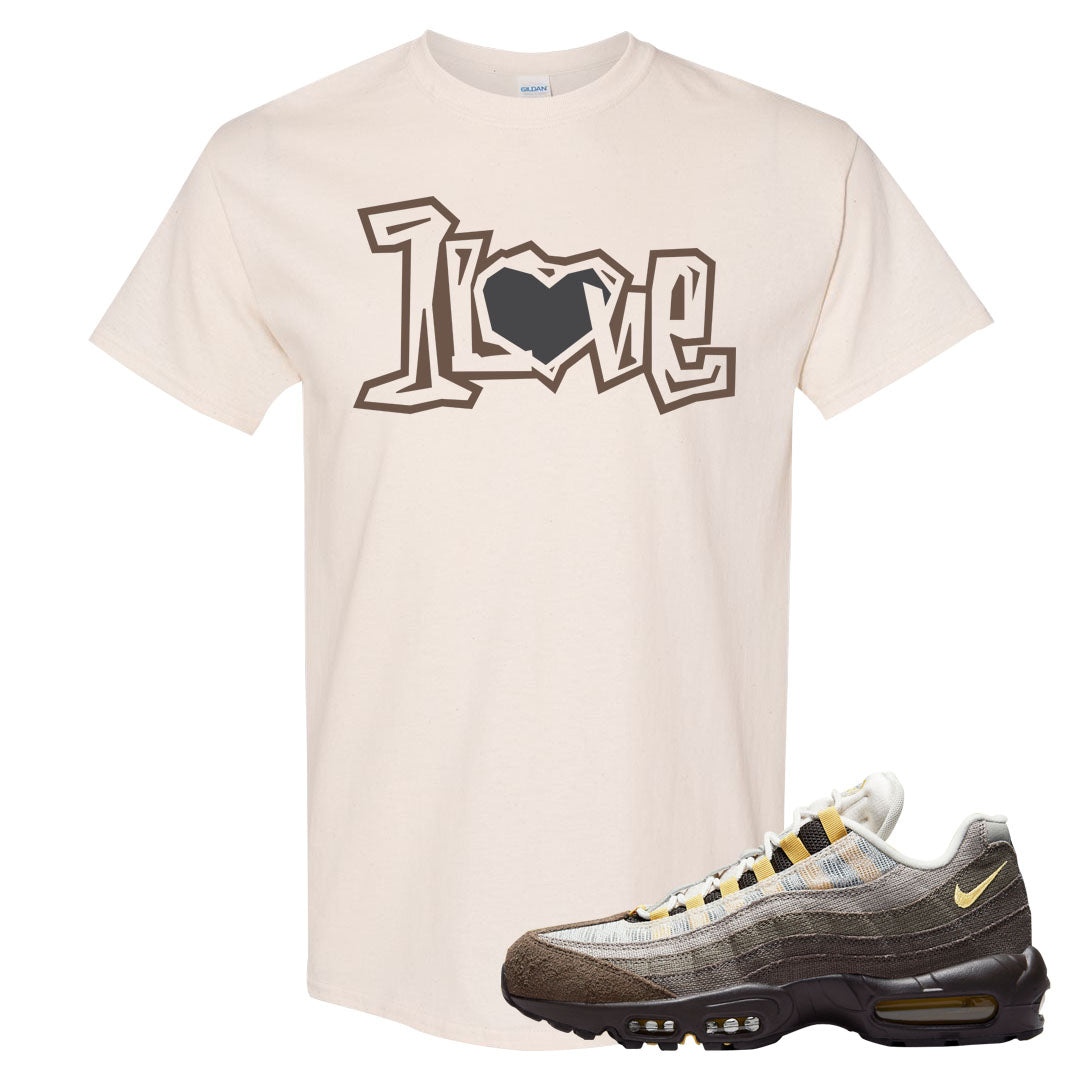 Ironstone Hemp 95s T Shirt | 1 Love, Natural