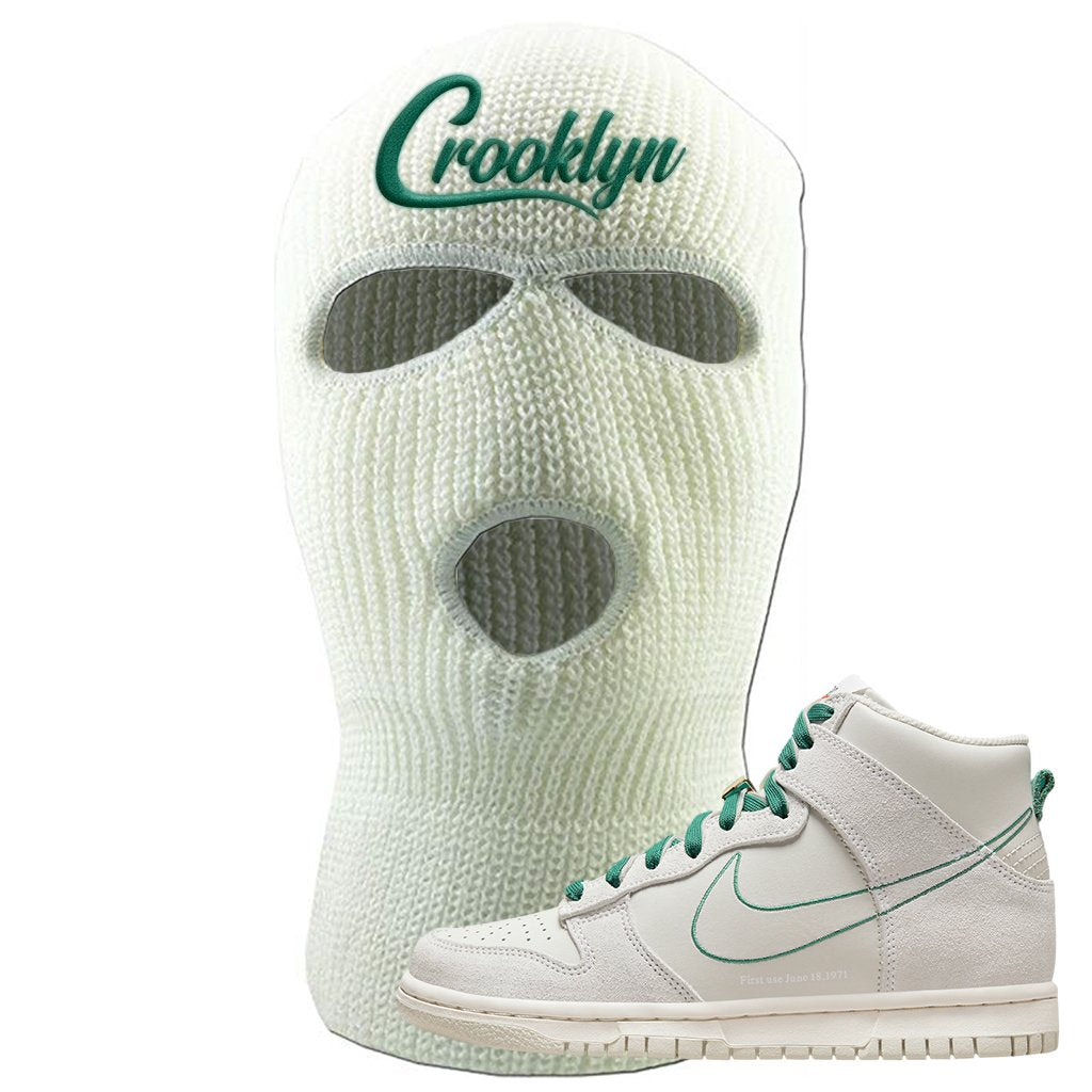 First Use High Dunks Ski Mask | Crooklyn, White