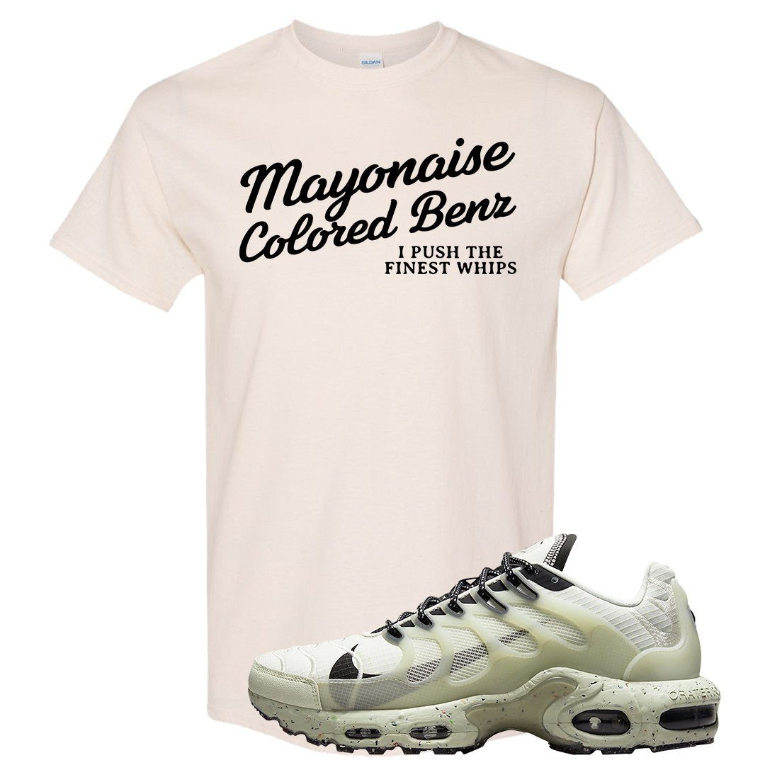 Terrascape Light Bone Pluses T Shirt | Mayonaise Colored Benz, Natural