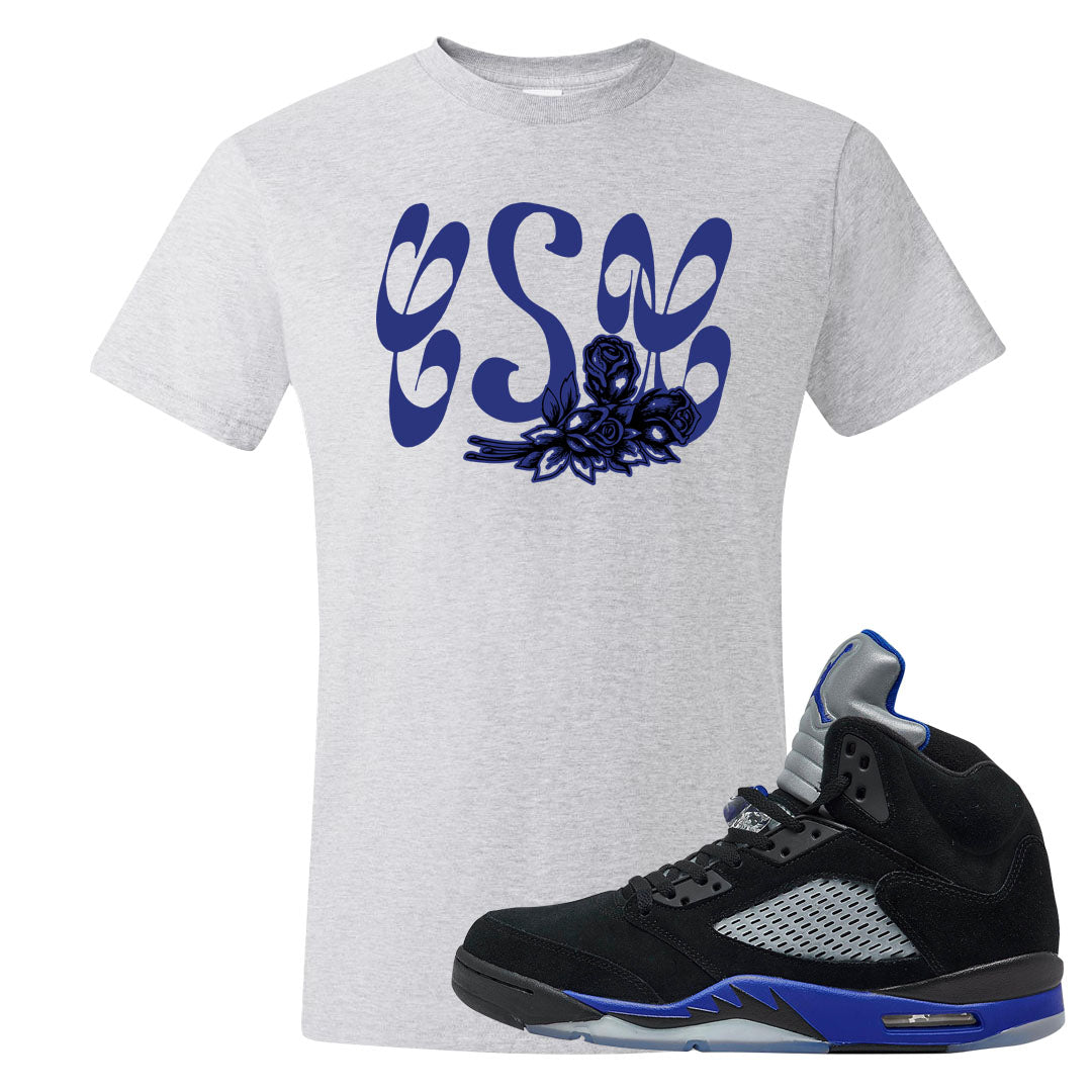 Racer Blue 5s T Shirt | Certified Sneakerhead, Ash