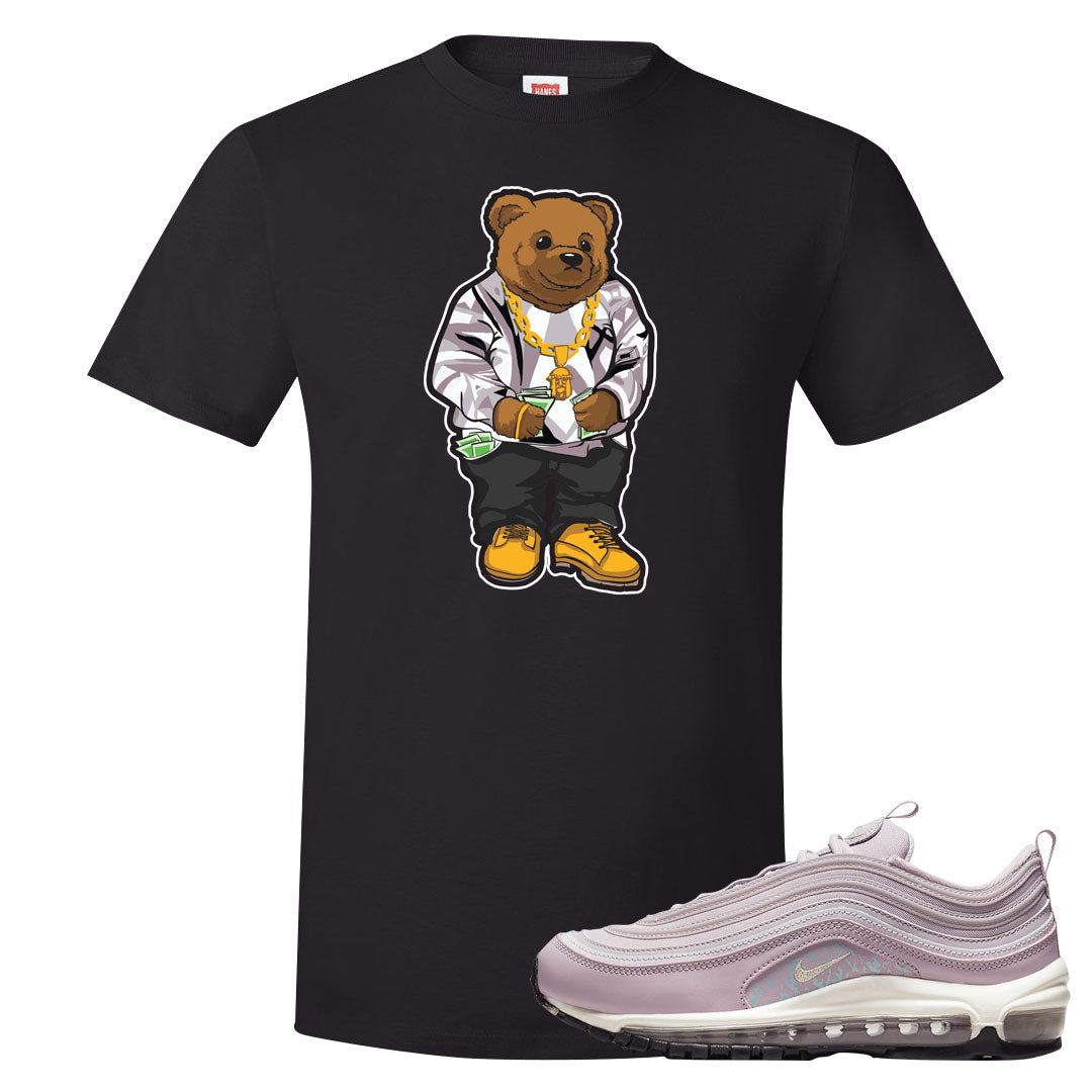 Plum Fog 97s T Shirt | Sweater Bear, Black