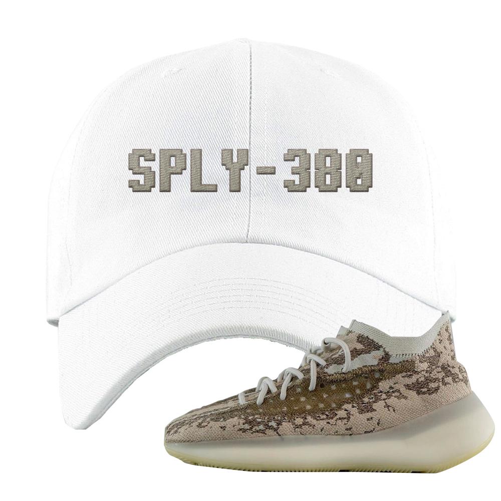 Stone Salt 380s Dad Hat | Sply-380, White