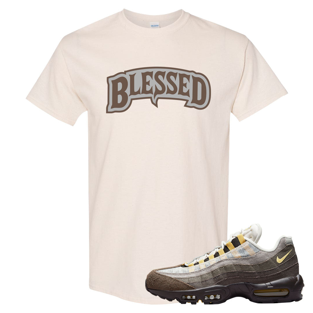 Ironstone Hemp 95s T Shirt | Blessed Arch, Natural