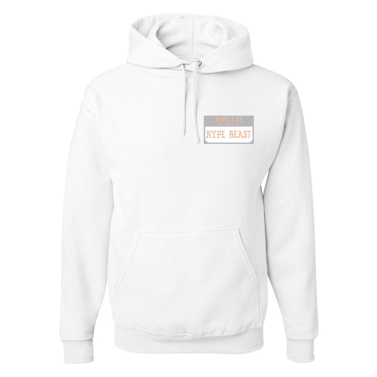 True Form v2 350s Hoodie | Hello My Name Is Hype Beast Pablo, White