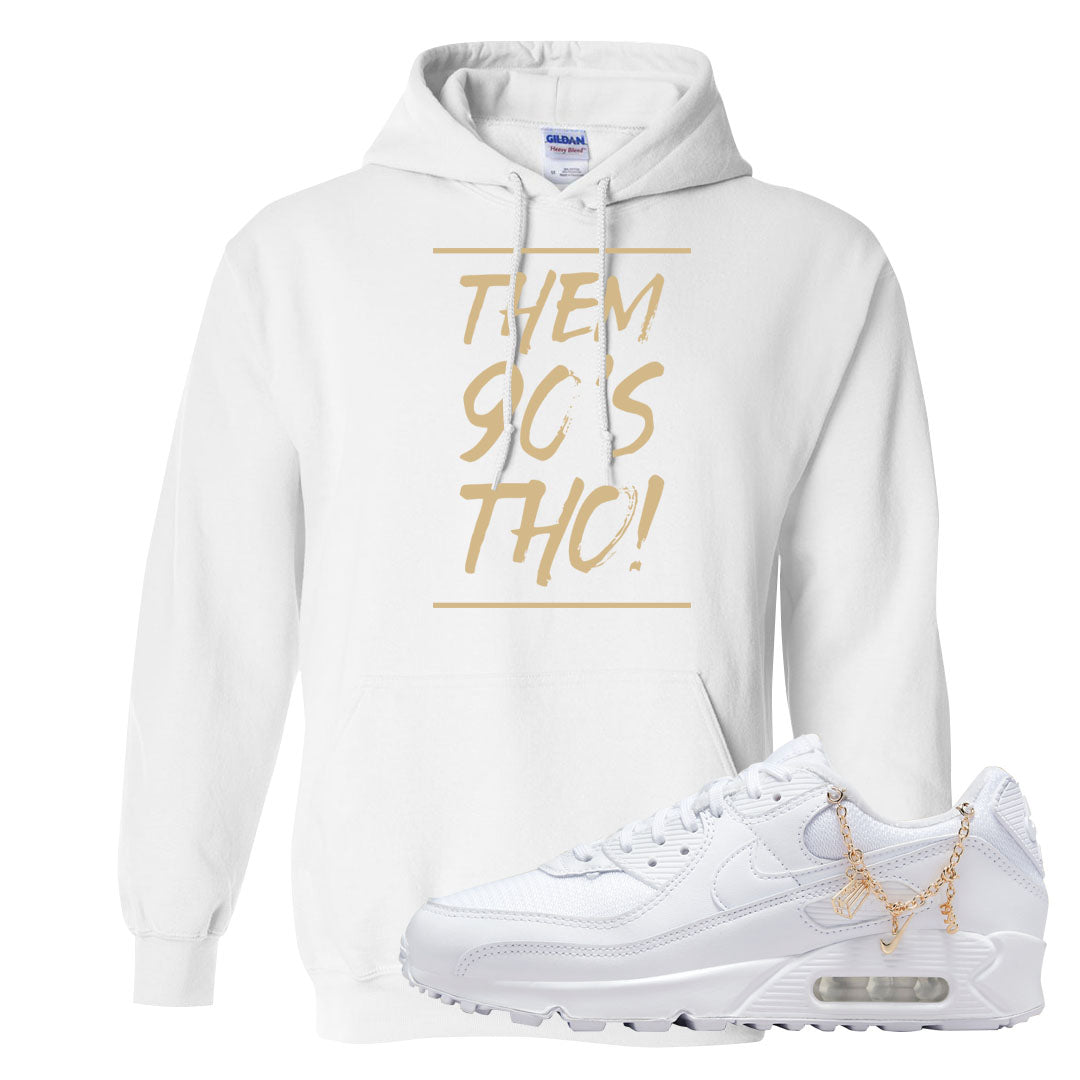 Charms 90s Hoodie | Them 90's Tho, White