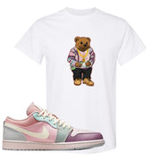 Air Jordan 1 Low Pastel T Shirt | Sweater Bear, White