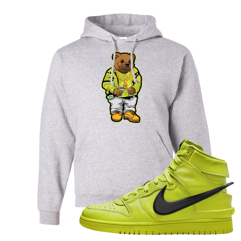 Atomic Green High Dunks Hoodie | Sweater Bear, Ash