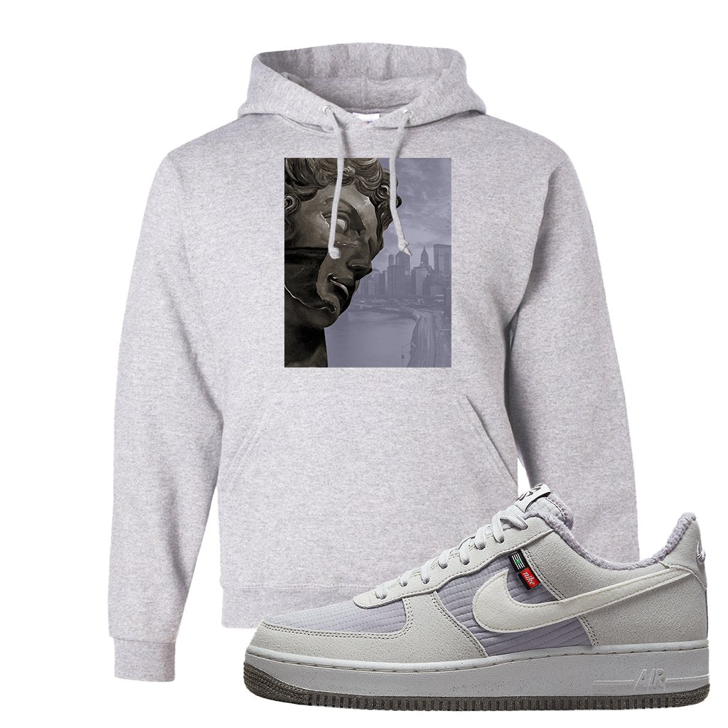 Toasty Low 1s Hoodie | Miguel, Ash