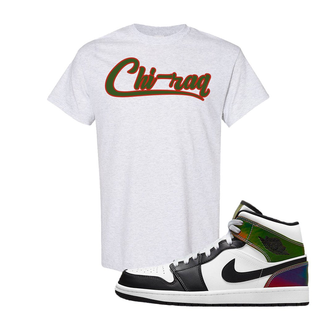 Color Change Mid 1s T Shirt | Chiraq, Ash