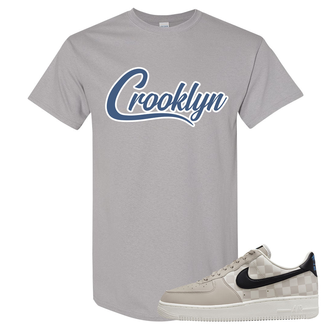 King Day Low AF 1s T Shirt | Crooklyn, Gravel