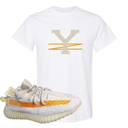 Light 350s v2 T Shirt | YZ, White