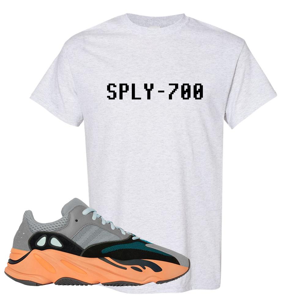 Wash Orange 700s T Shirt | Sply-700, Ash