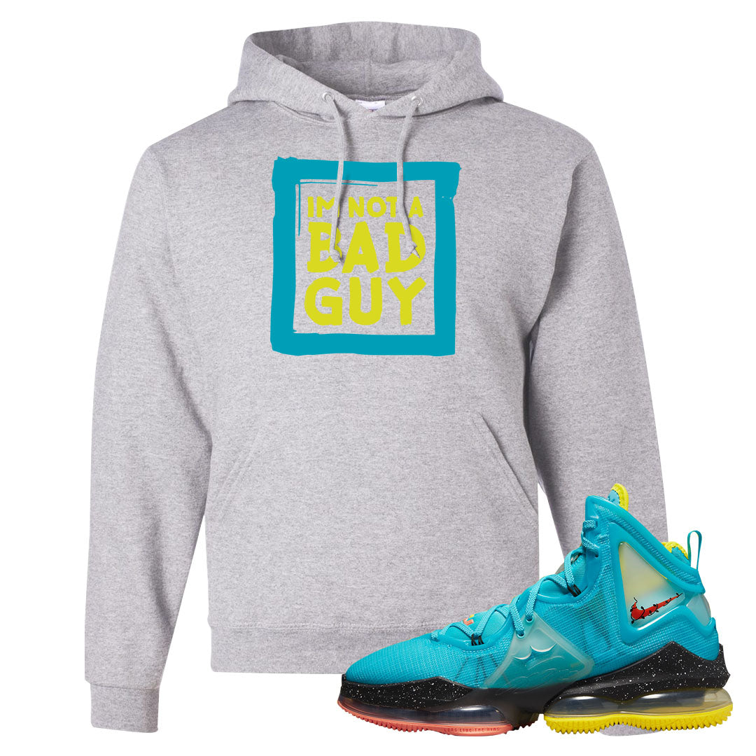 South Beach Christmas Bron 19s Hoodie | I'm Not A Bad Guy, Ash