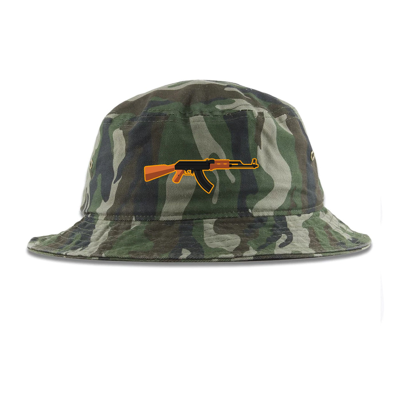 Woodland Camo 10s Bucket Hat | AK47, Camouflage