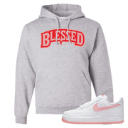 Valentine's Day 2022 AF1s Hoodie | Blessed Arch, Ash