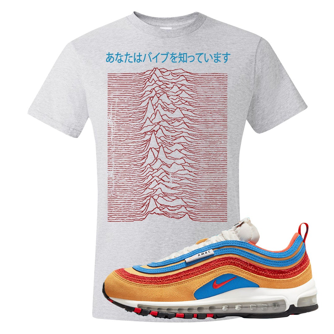 Tan AMRC 97s T Shirt | Vibes Japan, Ash